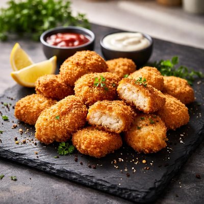 Grillen chicken nuggets