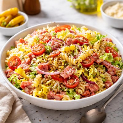 Grinder pasta salad