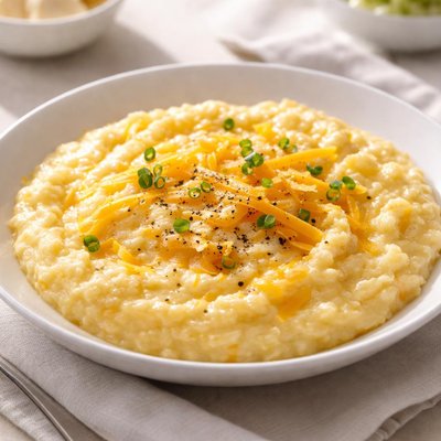 Grits with cheese