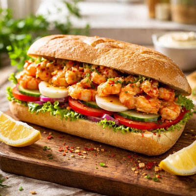 Grote smos scampi diabolique