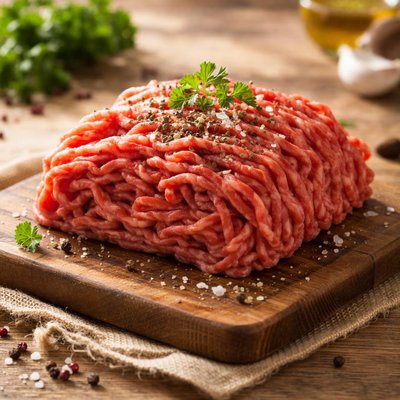 Ground beef one serving