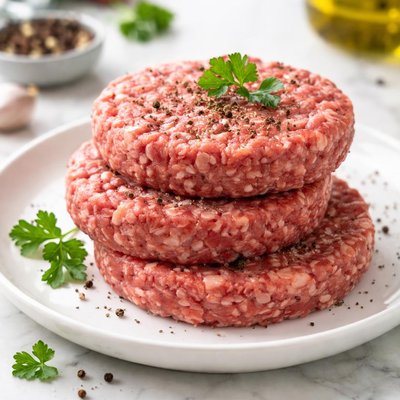 Ground beef patties