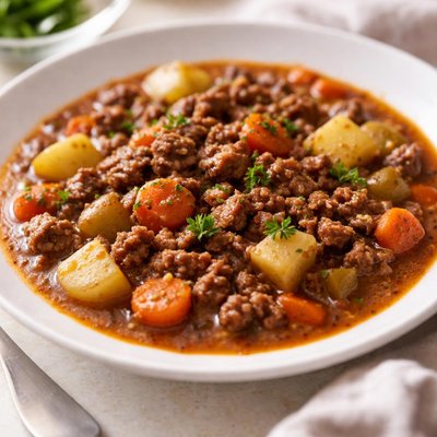 Ground beef stew