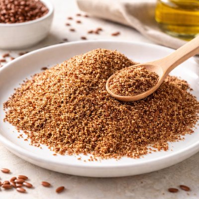 Ground flax seeds