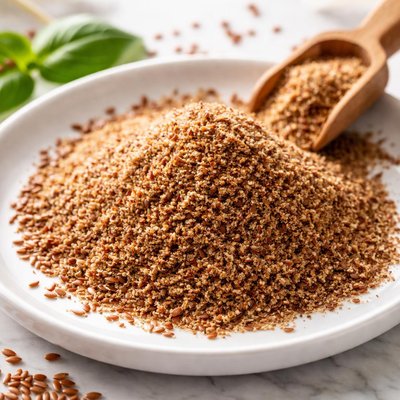 Ground flaxseeds