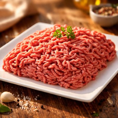 Ground lean meat