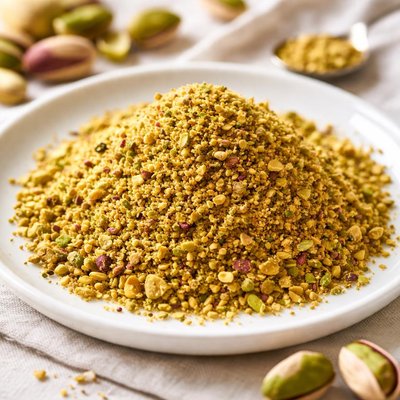 Ground pistachios