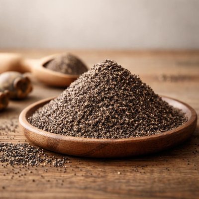 Ground poppy seeds