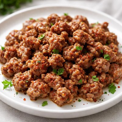 Ground pork sausage