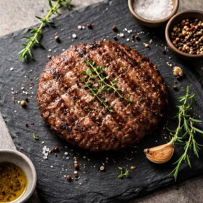 Ground sirloin patty