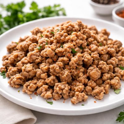 Ground turkey sausage