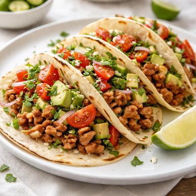 Ground turkey taco