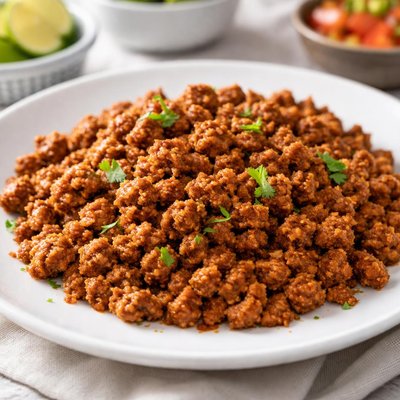 Ground turkey with taco seasoning