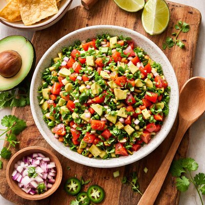 Guacamole pico de gallo heb