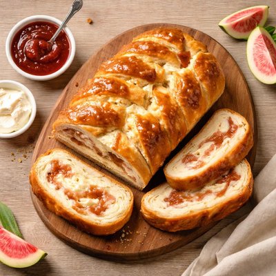 Guava cheese bread