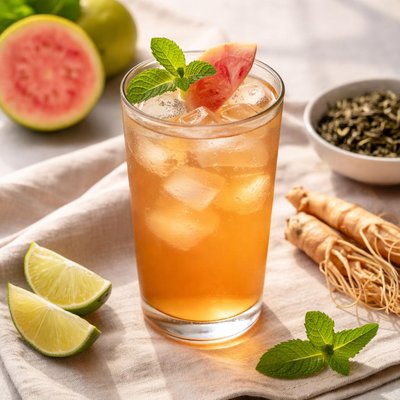 Guava ginseng green tea unsweetened