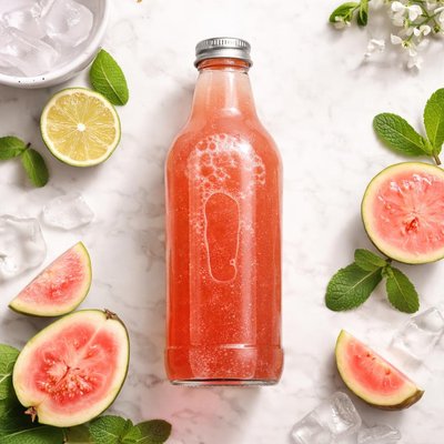 Guava goddess kombucha