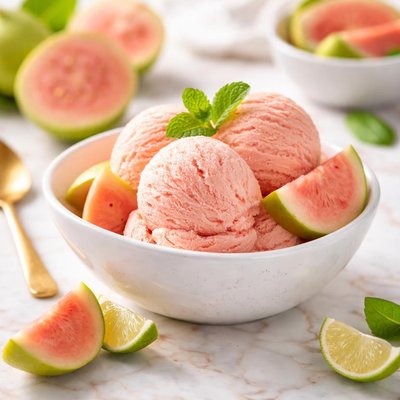 Guava ice cream