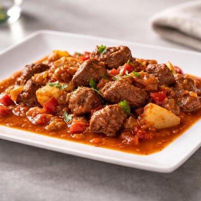 Gulas cu carne maestro