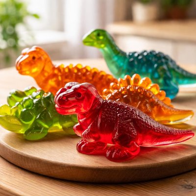Gummy dinosaur
