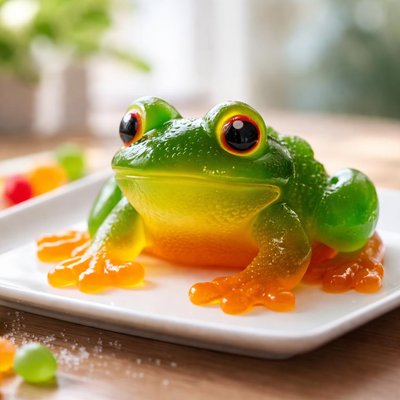 Gummy frog