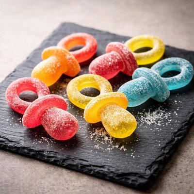 Gummy pacifier