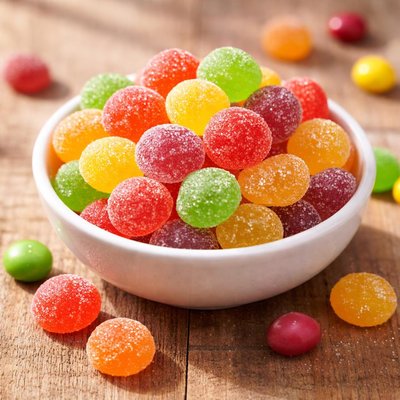 Gummy skittles
