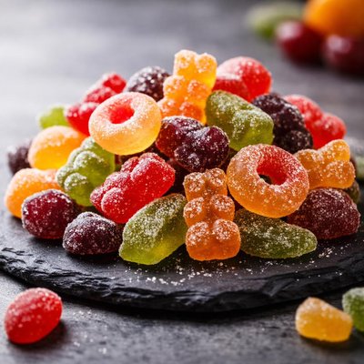 Gummy snacks