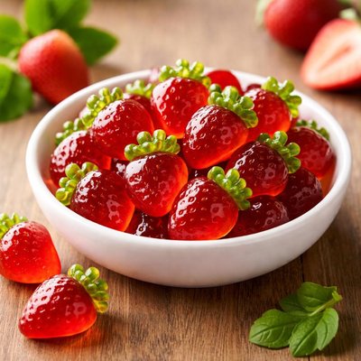 Gummy strawberry