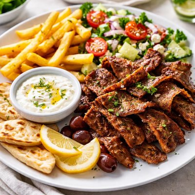 Gyro platter