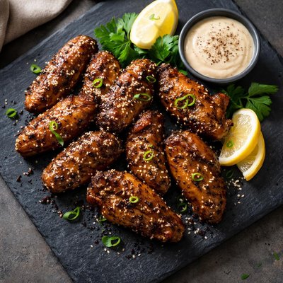 Gyu kaku black pepper wings