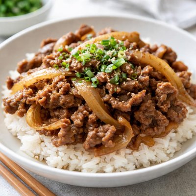 Gyudon beef
