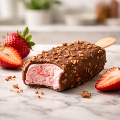 Haagen-dazs strawberry ice cream bar