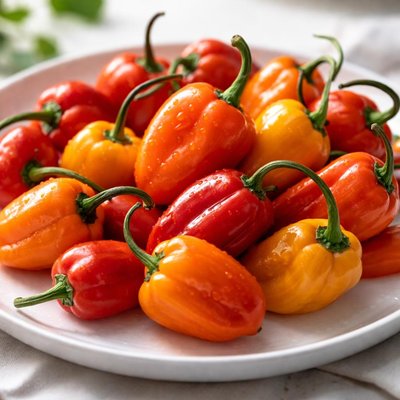 Habanero peppers