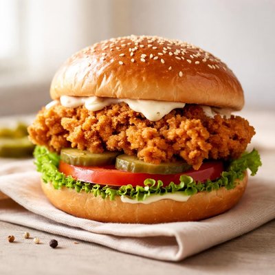 Haeduri chicken burger
