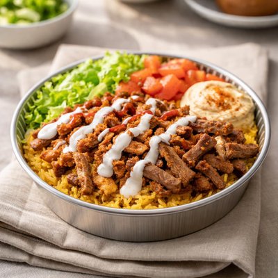 Halal guys bowl