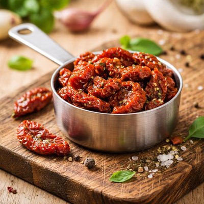 Half a cup sundried tomatoes