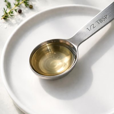 Half a tablespoon of vinegar