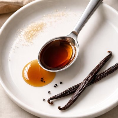 Half a teaspoon vanilla