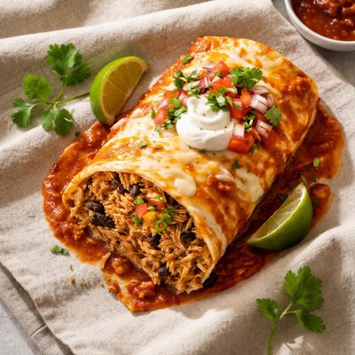 Half a wet burrito