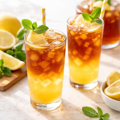 Half and half sweet tea