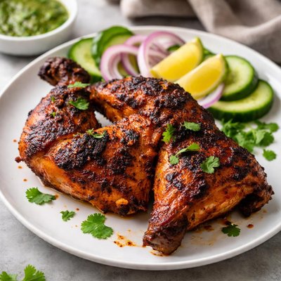 Half chicken tandoori