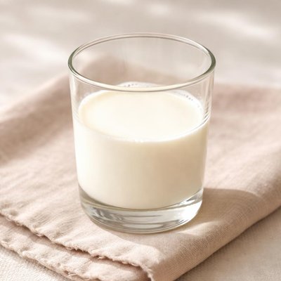 Half cup full fat milk