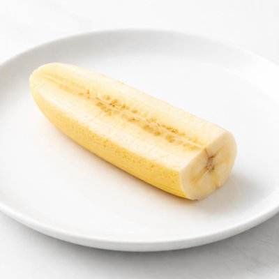 Half of a medium banana
