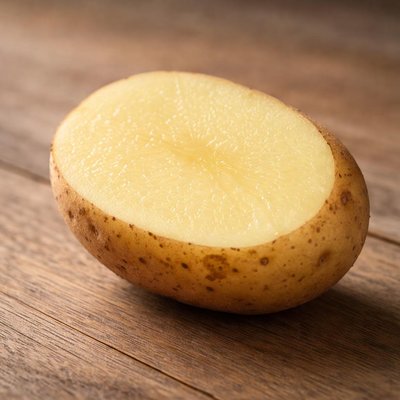 Half of a potatoe