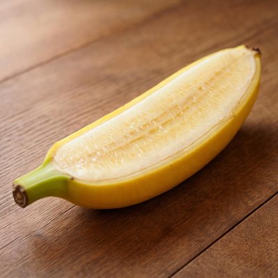 Half of banana