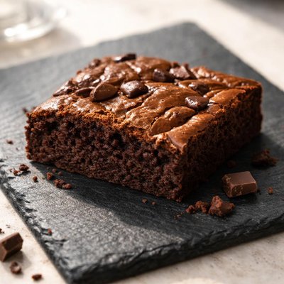 Half panera bread brownie