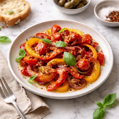 Half plate pepperonata