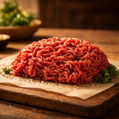 Half pound ground beef
