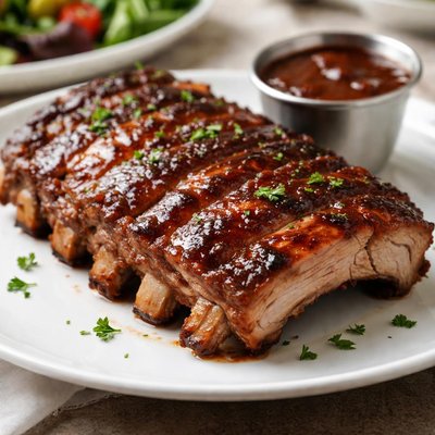 Half rack of ribs